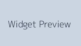 Widget preview image