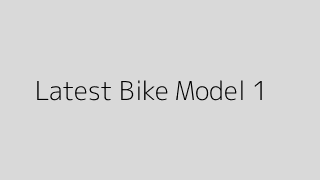 Bike Model 1
