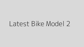 Bike Model 2