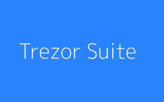 Trezor Suite concept preview