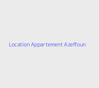 Location Appartement F3 Tizi-ouzou
