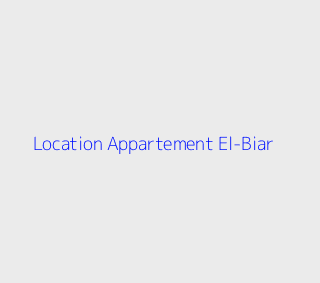 Location Appartement F3 Alger