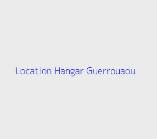 Location Hangar  Blida