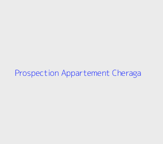 Prospection Appartement  Alger