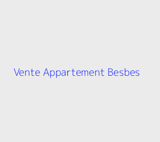 Vente Appartement F3 El-tarf