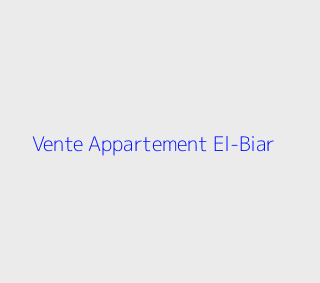 Vente Appartement  Alger