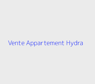 Vente Appartement  Alger