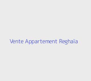 Vente Appartement F3 Alger