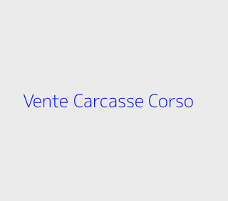 Vente Carcasse  Boumerdes