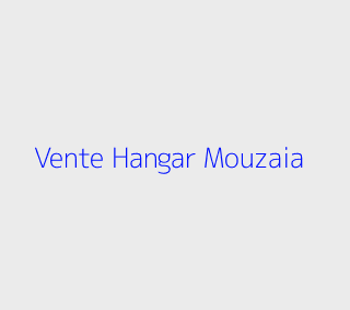 Vente Hangar  Blida