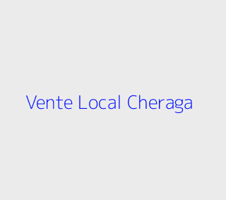 Vente Local  Alger