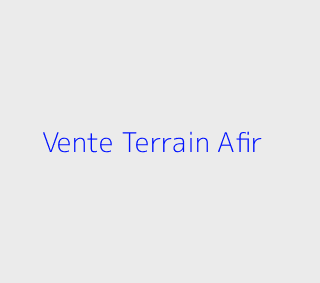 Vente Terrain  Boumerdes