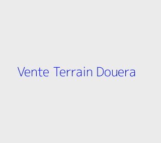 Vente Terrain  Alger