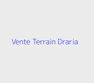 Vente Terrain  Alger