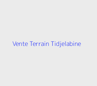 Vente Terrain  Boumerdes
