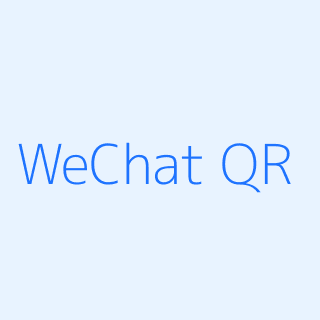WeChat QR code placeholder