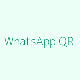 WhatsApp QR code placeholder