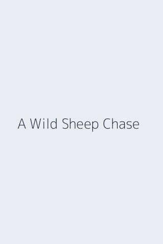 A Wild Sheep Chase by Haruki Murakami cover-style recommendation image