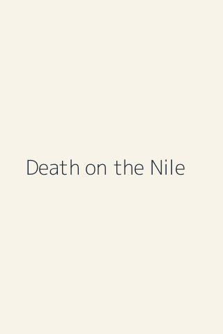 Death on the Nile by Agatha Christie cover-style recommendation image