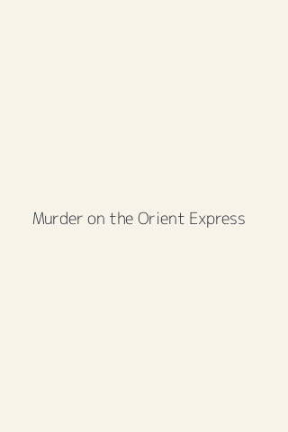 Murder on the Orient Express by Agatha Christie cover-style recommendation image