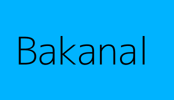 Bakanal