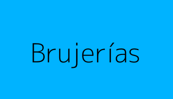 Brujerías