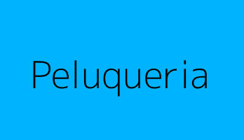 Peluqueria