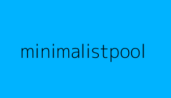 minimalistpool