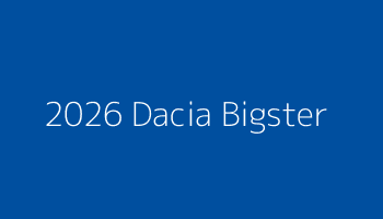2026 Dacia Bigster