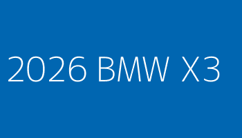 2026 BMW X3