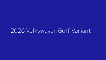 Volkswagen Golf Variant
