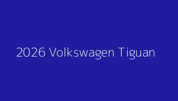 2026 Volkswagen Tiguan