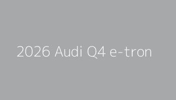 Audi Q4 e-tron