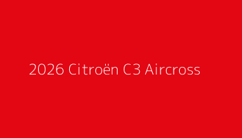2026 Citroën C3 Aircross