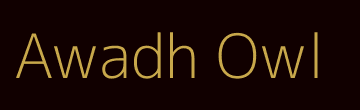 Awadh Owl Logo