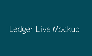 Ledger Live mockup