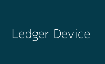 Ledger device mockup
