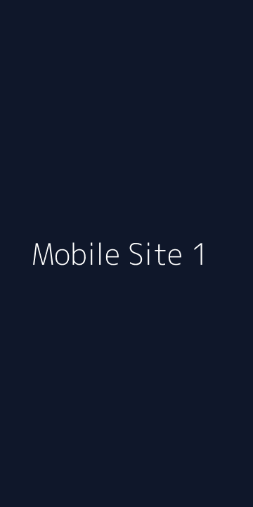 Mobile Website 1