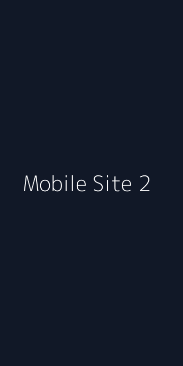 Mobile Website 2