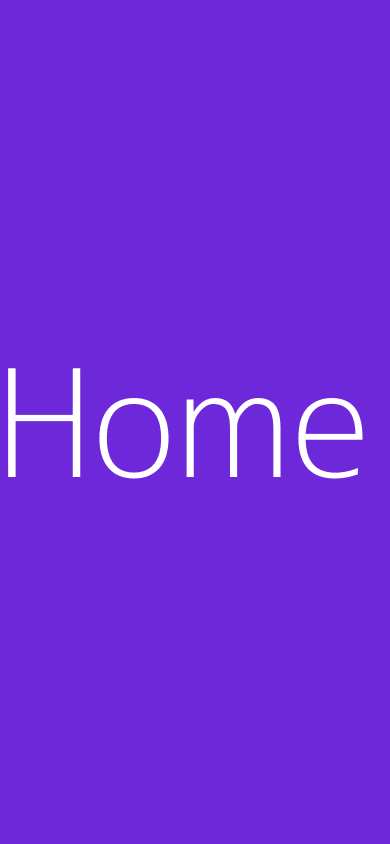 Home screen