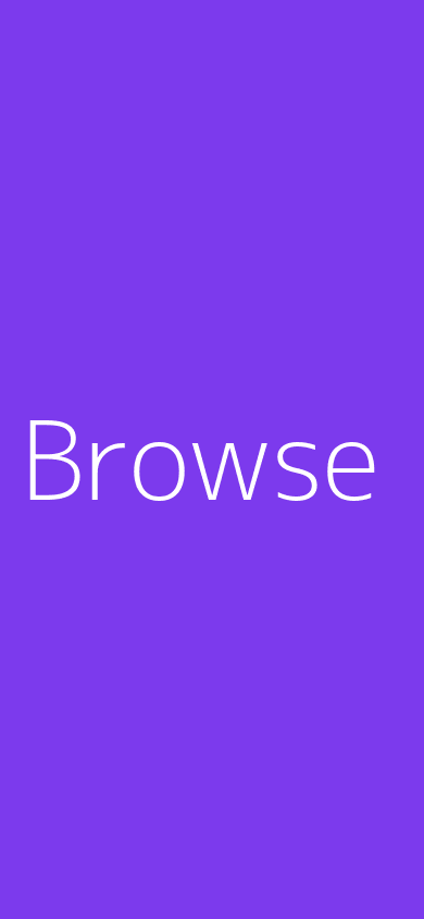 Browse screen