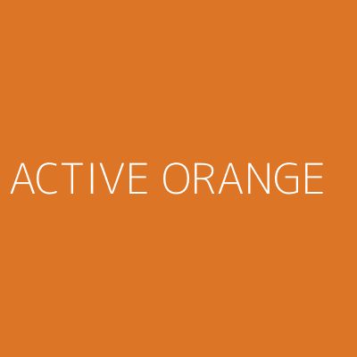 Dulux Colour Tester Active Orange, 30ML