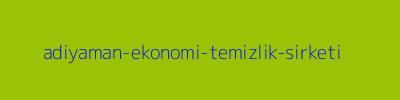 adıyaman ekonomi temizlik şirketi 