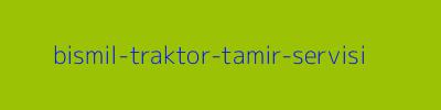 Bismil Traktör Tamir Servisi