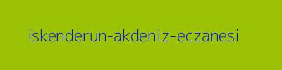 İskenderun Akdeniz Eczanesi