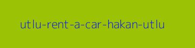 UTLU RENT A CAR (Hakan Utlu)