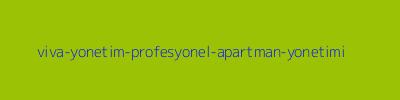 VİVA YÖNETİM PROFESYONEL APARTMAN YÖNETİMİ