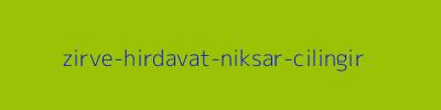 ZİRVE HIRDAVAT-NİKSAR ÇİLİNGİR