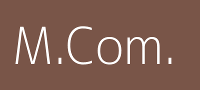 M.Com.