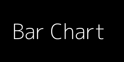 Example of a Bar Chart